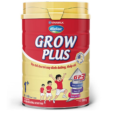Sữa bột vinamilk dielac grow 1+ đỏ - 900g - dành cho trẻ từ 1-2 tuổi - nemo.mart