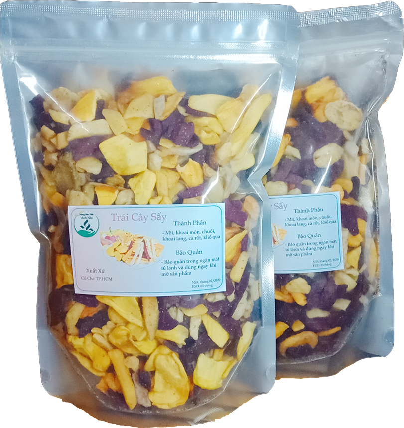 5kg Thập cẩm sấy 100% thành phần thiên nhiên, thơm ngọt, không hóa chất, phẩm màu, đảm bảo vệ sinh an toàn thực phẩm