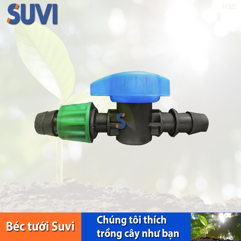 Van khóa ống nhỏ giọt phi 16 ly -12 ly bb vkng 16-12