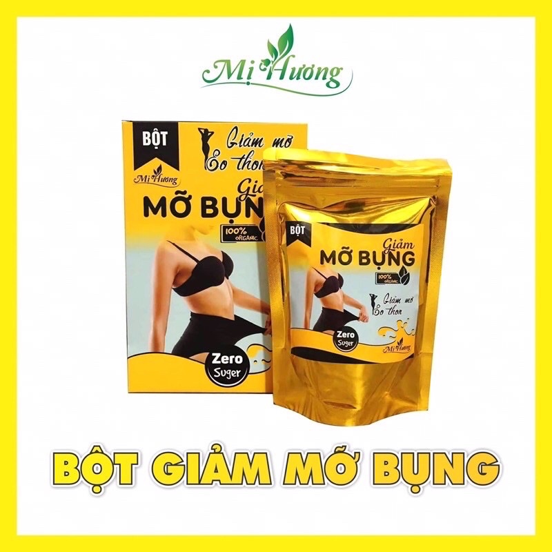 Bột giãm mỡ bụng mị hương giảm cân an toàn