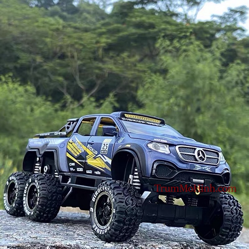 Mô hình xe mercedes x-class exy 6×6 off-road 1:28 chimei