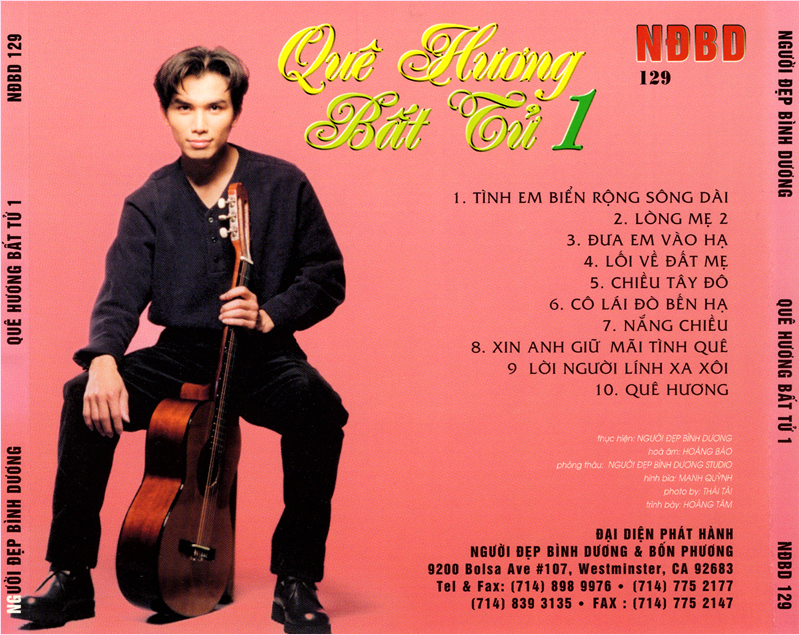 Bộ 08cd mạnh quỳnh do trung tâm nđbd phát hành