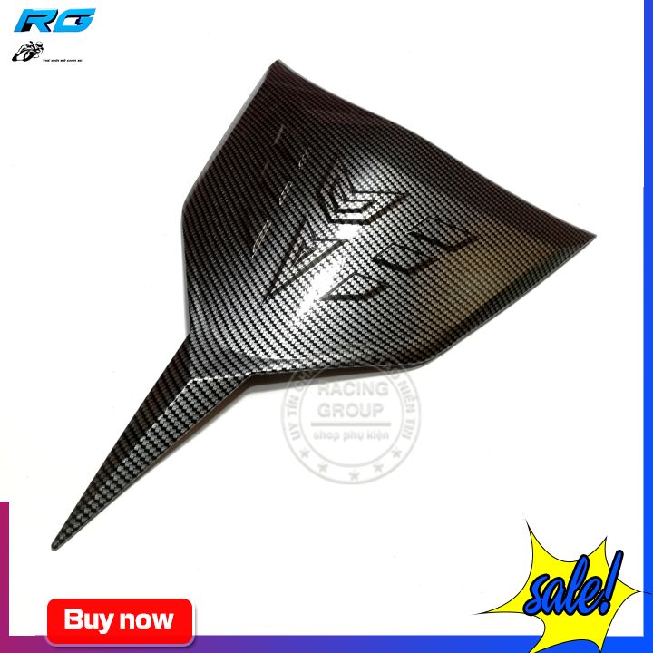Chỉ mũi mặt nạ xe máy winner x màu cacbon