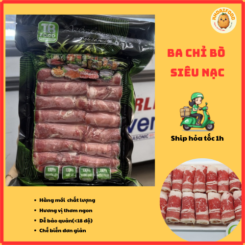 Ba chỉ cuộn siêu lạc, thơm ngon, tiện lợi