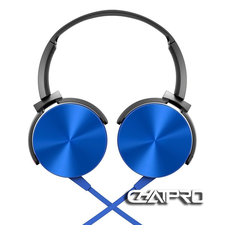 Tai nghe xb450 bass nghe cực hay màu xanh
