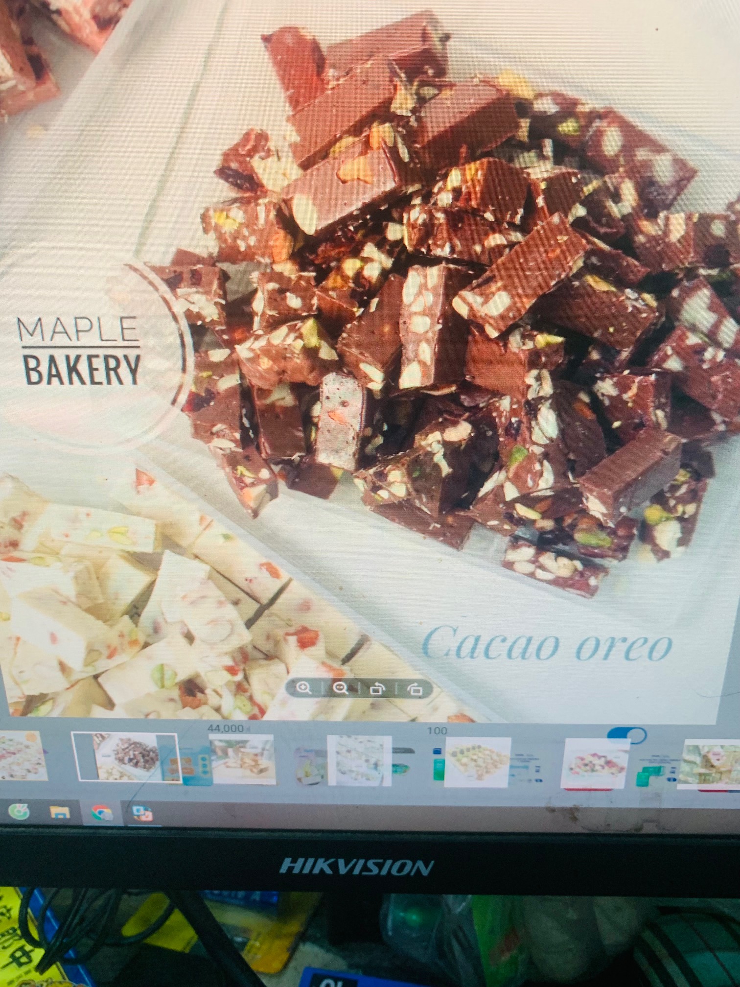 Kẹo nougat healthy vị Cacao - Kẹo hạnh phúc ăn kiêng - Siêu hạt, ít ngọt, thơm ngon. giàu năng lượng