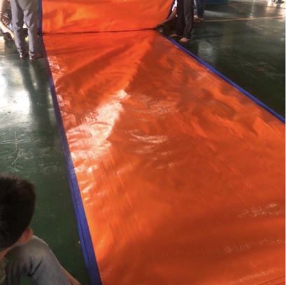 BẠT PE XANH CAM CHE MÁI HIÊN, CHE MƯA NẮNG, CHE NÔNG SẢN, CHE HÀNG HÓA LOẠI 1 (170g/m2) KHỔ NGANG 3M