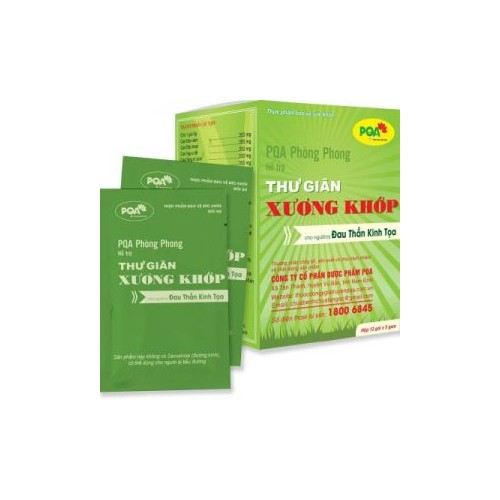 Pqa phòng phong thư giãn xương khớp - đau thần kinh tọa, tê buồn chân tay