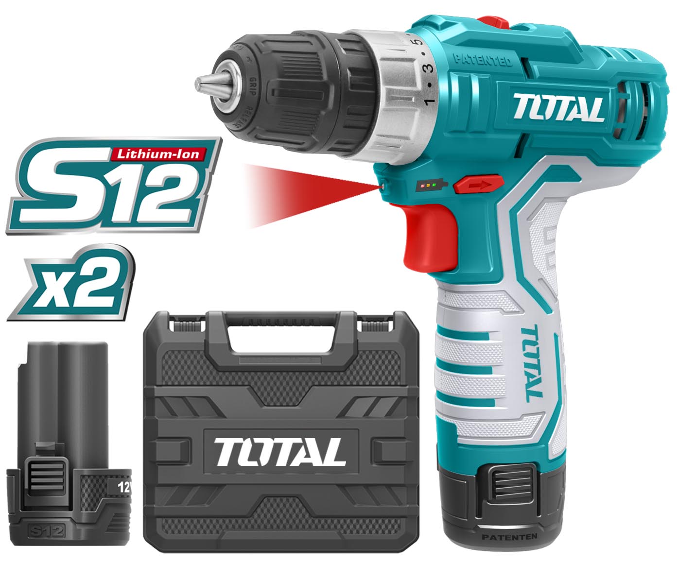 12v máy khoan dùng pin total tdli1232