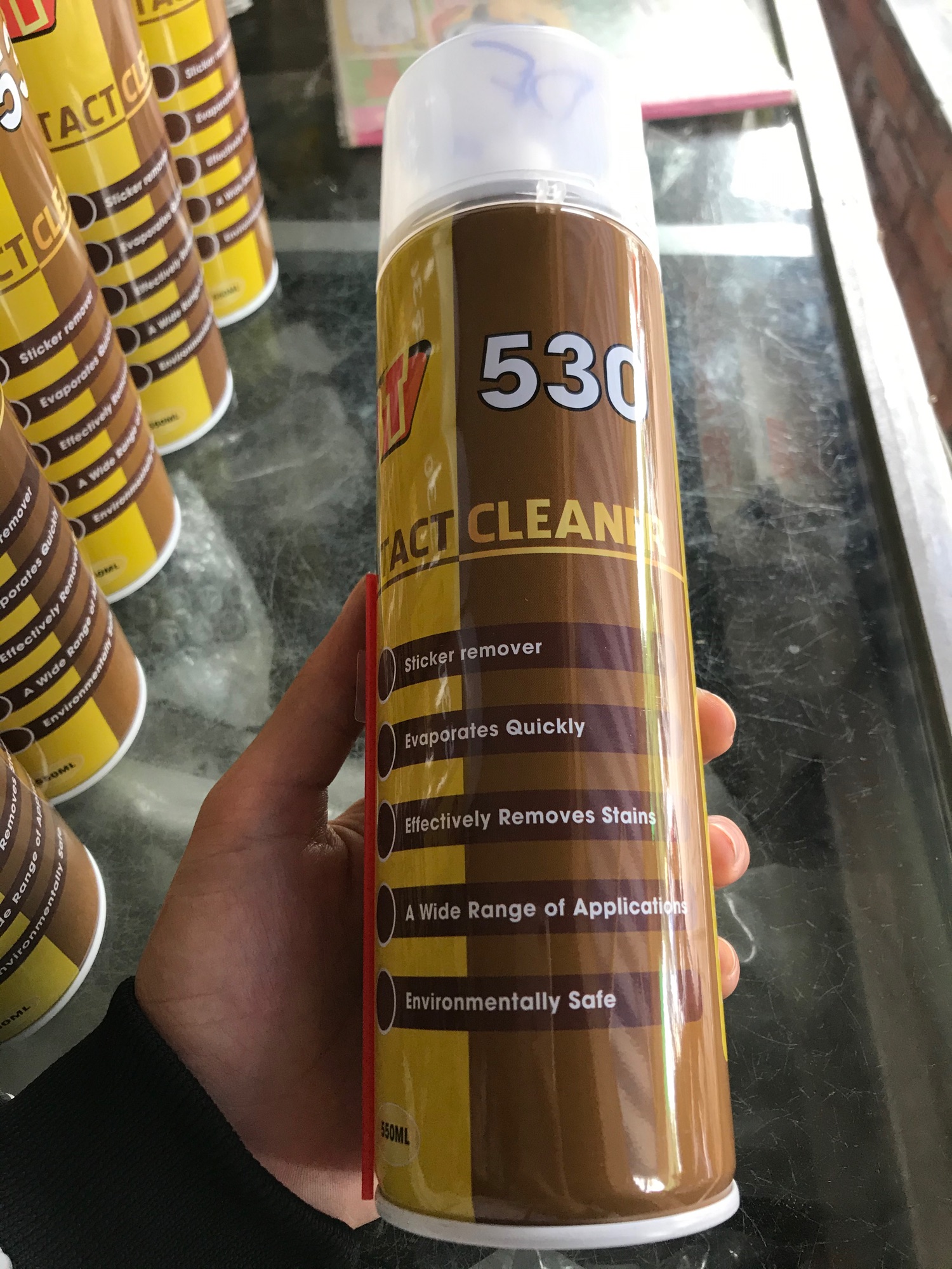 530 - dung dịch tẩy keo nhựa đường 550ml