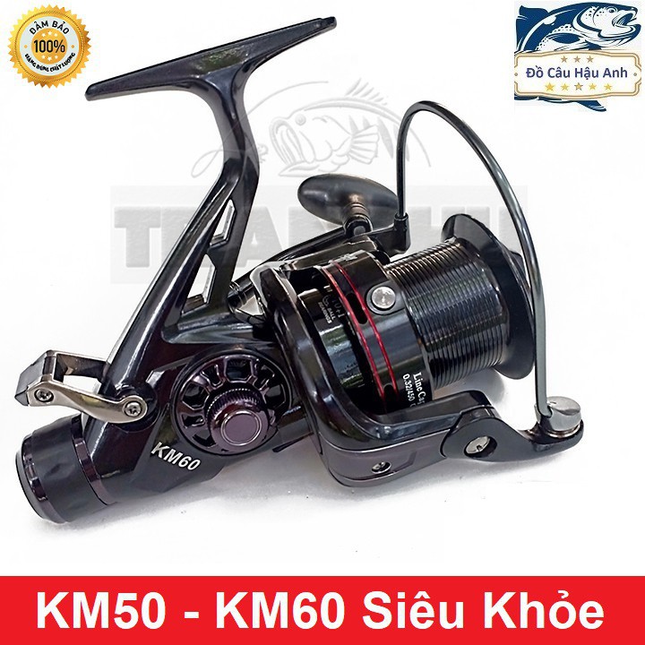 Máy câu cá yumoshi KM50 - KM60 cối nông siêu khỏe chuyên câu biển