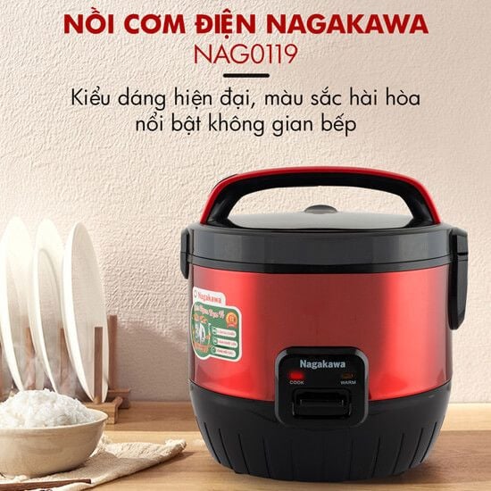Nồi cơm điện nagakawa nag0119