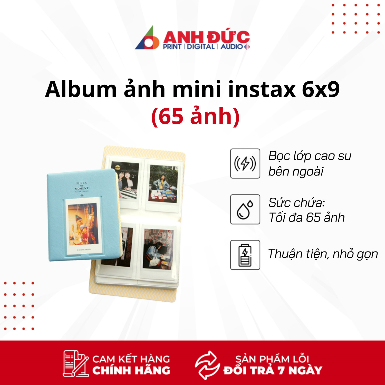 Album ảnh mini instax 6x9