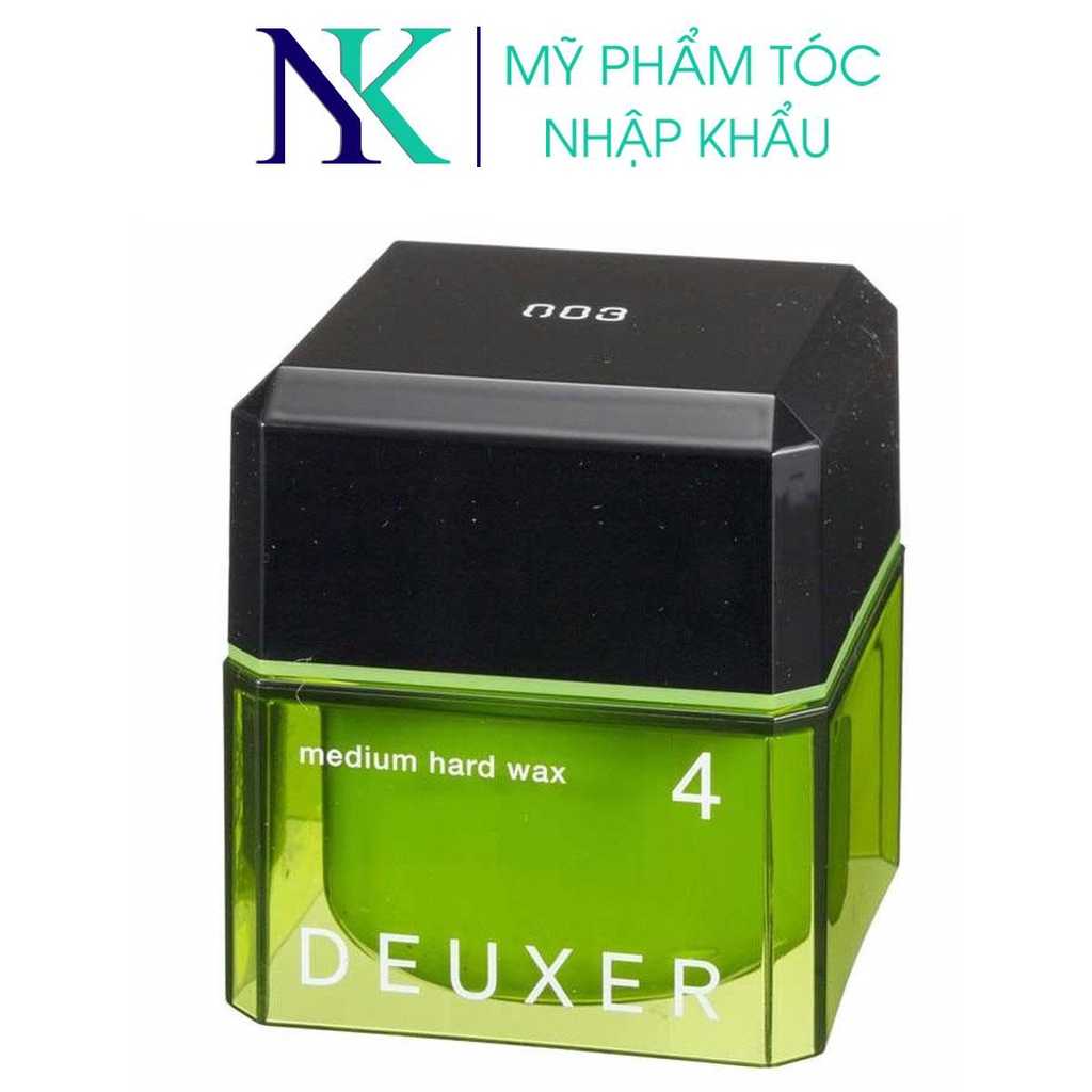 Sáp tạo giữ nếp và nâng phồng chân tóc deuxer 4 medium hard wax 80g