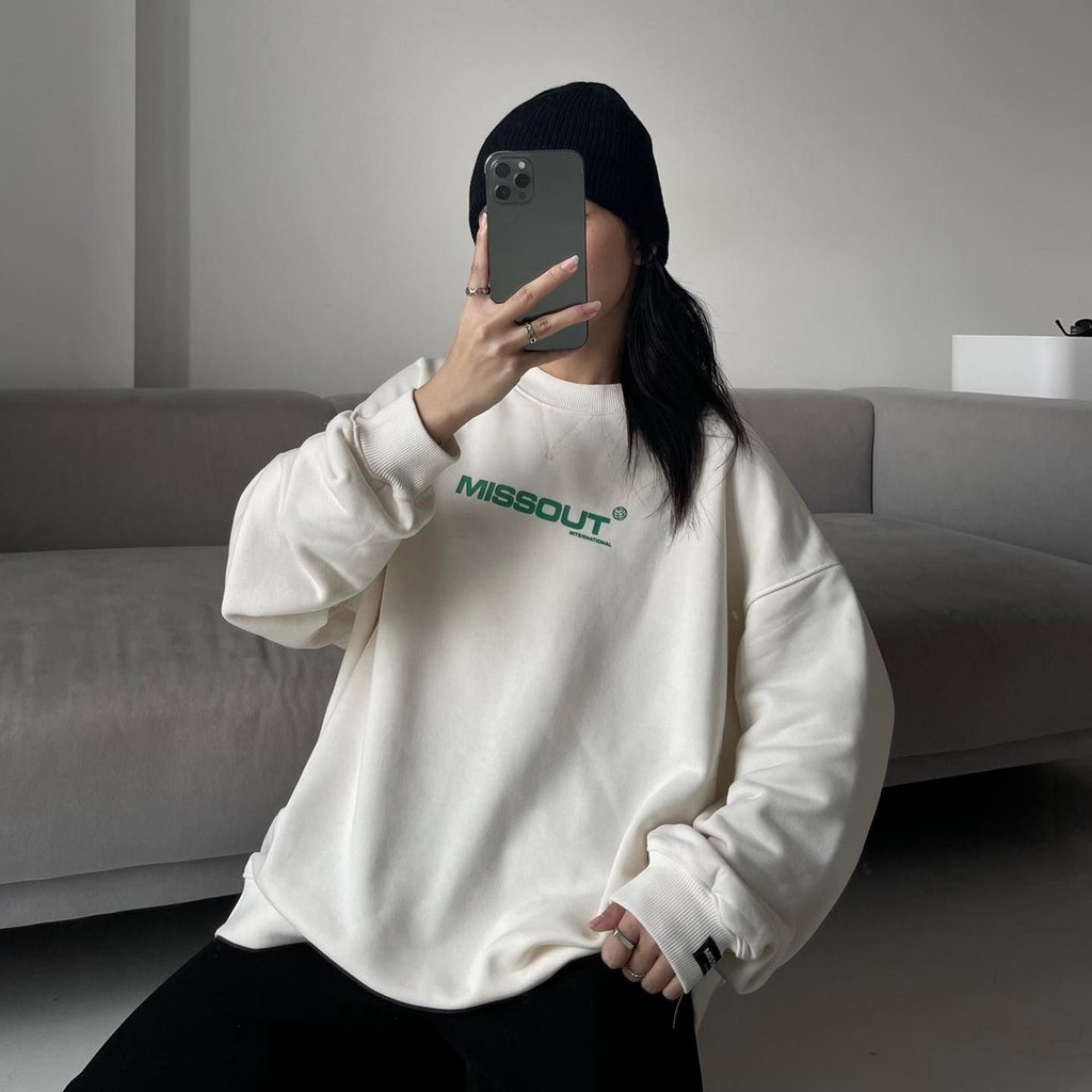 Áo Sweater Missout full tag