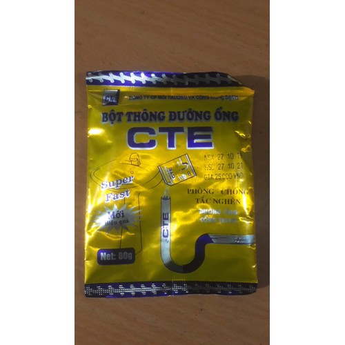 Bột thông cống cte