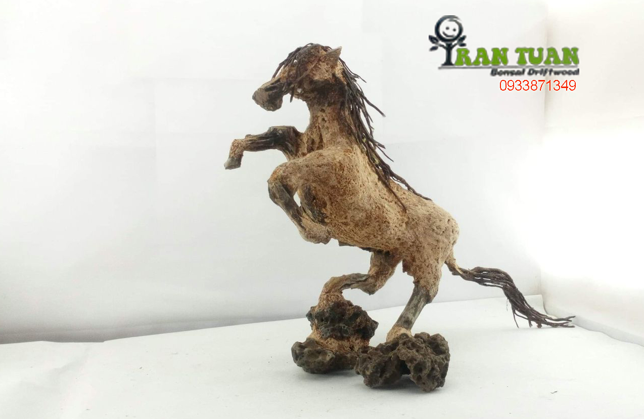 Gỗ lũa hình con vật [làm bằng gỗ tự nhiên. Dùng trang trí hồ cá cảnh, hồ thủy sinh]
