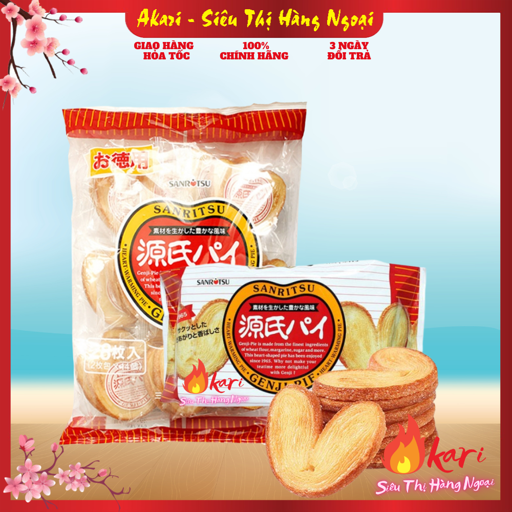 Bánh bơ nướng Sanritsu cái Hàng Nhật nội địa