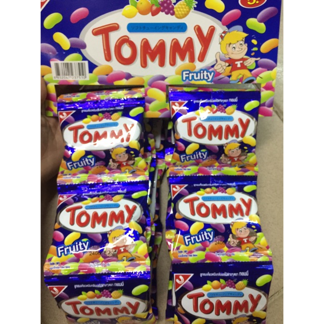 Kẹo tommy thái lan dây 12 gói
