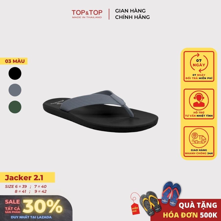 Dép xỏ ngón chống trượt nam nữ thái lan monobo jacker 2.1 thời trang thái lan