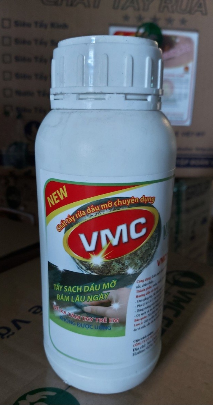 Siêu tẩy dầu mỡ vmc chai 500ml