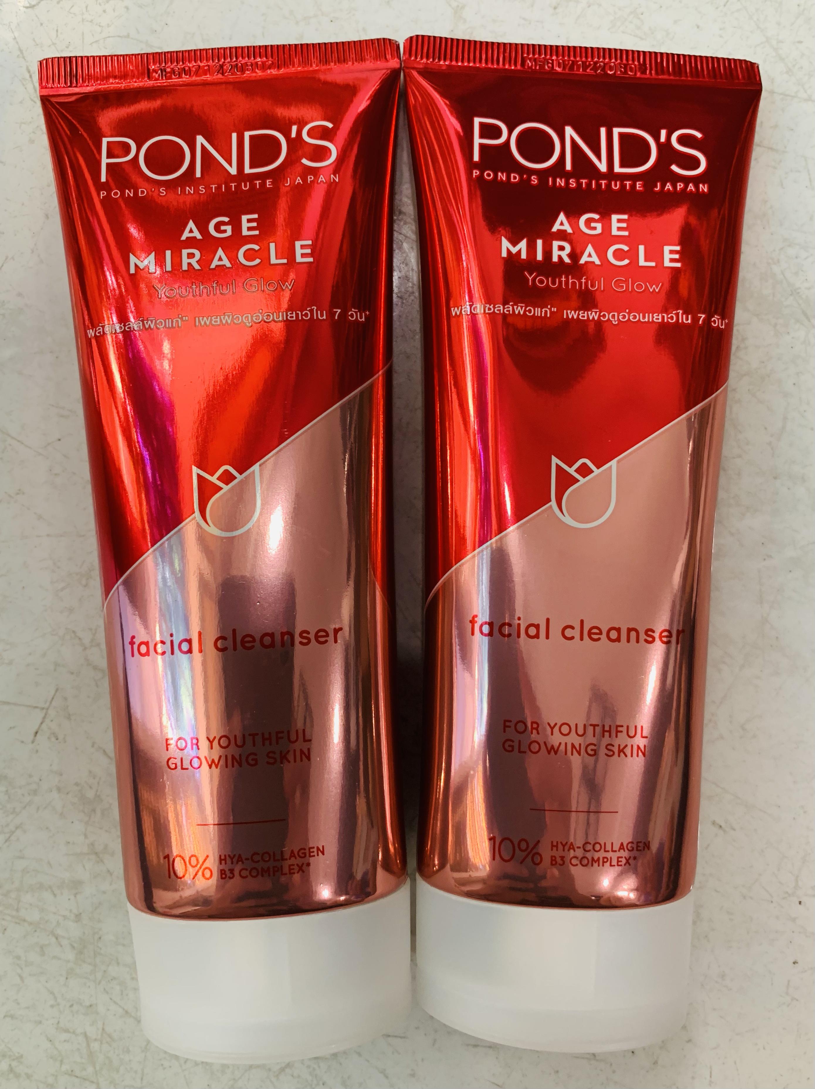 [HCM]1 TUÝP SỮA RỬA MẶT NGĂN NGỪA LÃO HÓA PONDS AGE MIRACLE FACIAL CLEANSER FOR YOUTHFUL GLOWING SKIN 100G