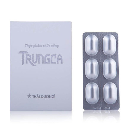 [HCM]Viên Uống TRUNGCA Sao Thái Dương (Hộp 10 vỉ x 6 viên) - Viên Uống Ngừa Mụn Trứng Cá Tuổi Dậy Thì Thải Độc Mát Gan