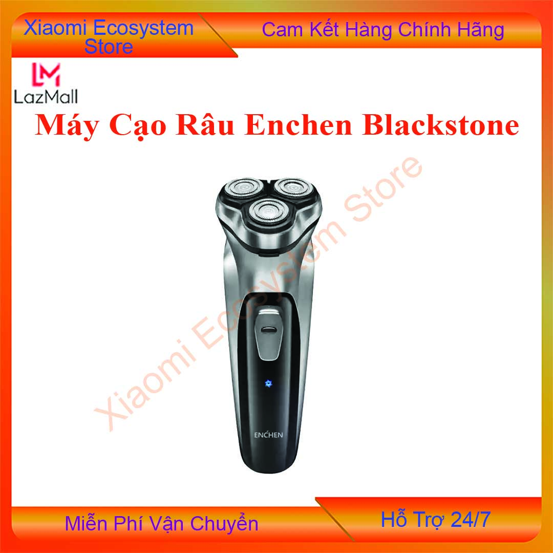 Máy cạo râu nam chính hãng ENCHEN Blackstone không dây Máy cạo râu nam Máy cạo râu điện Dao cạo râu điện Đầu cạo 3D Pin sạc siêu khỏe