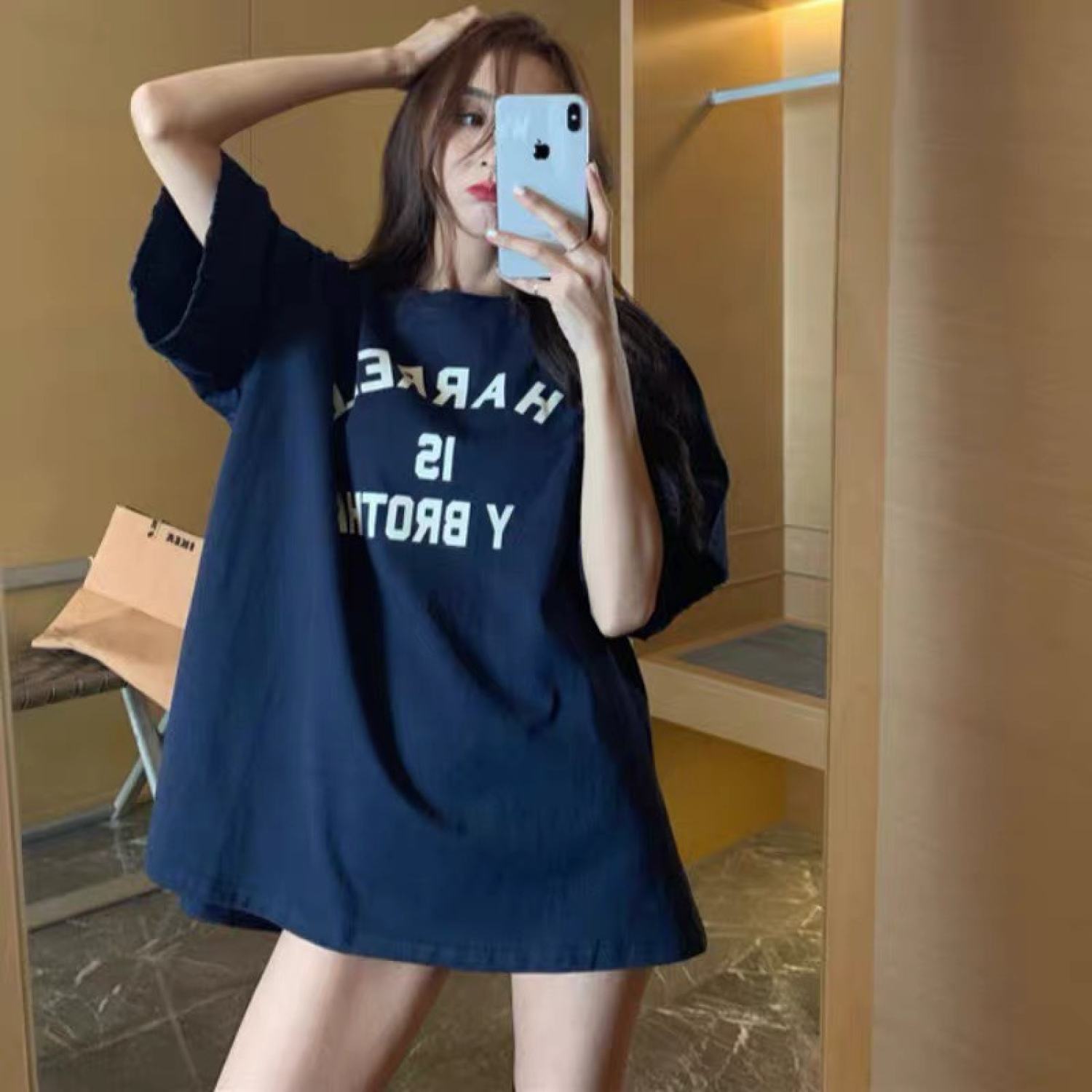 Áo thun cotton 100% harrel unisex nam nữ