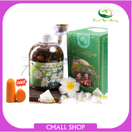 Nước súc miệng người lớn TMH - Chai 500ml- Tặng cặp nút tai chống ồn 3M