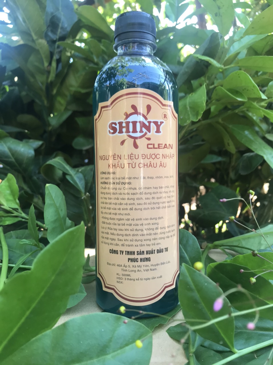 Dung dịch siêu tẩy Shiny Clean ( Làm sạch lốc xe máy, đầu bò, sắt, thép, inox, kính...)