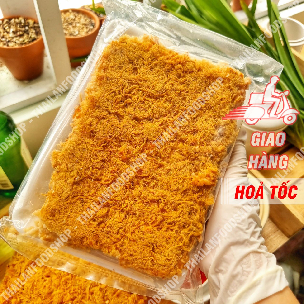 Cơm cháy siêu chà bông túi 180gram