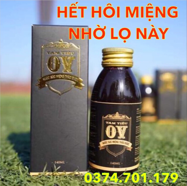 💥Freeship💥 Hết hôi miệng OV Tam Tiêu ( 1 lọ OV dạng nước )