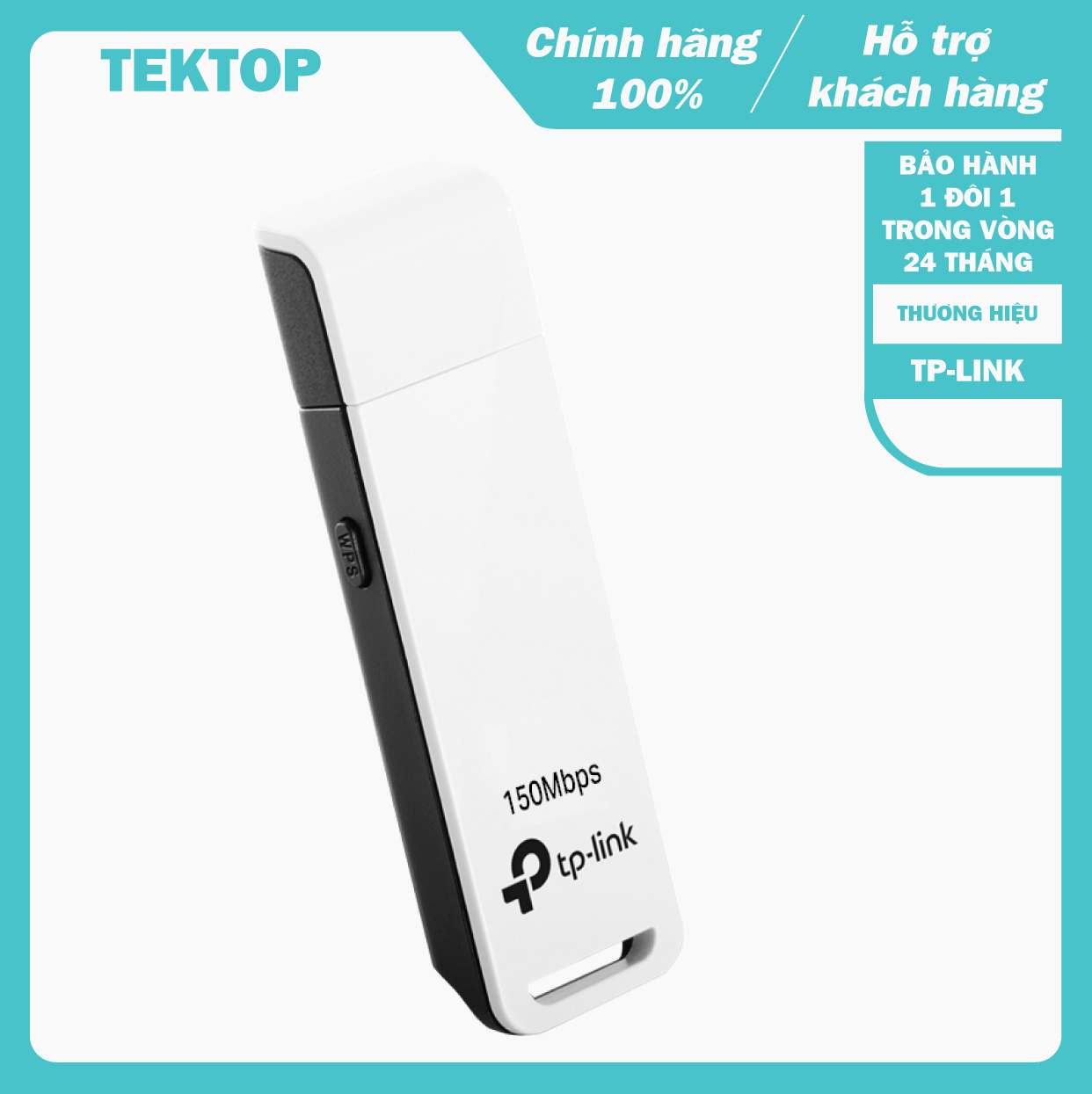 (BẢO HÀNH CHÍNH HÃNG 1 ĐỔI 1 TRONG VÒNG 2 NĂM) USB wifi TP-Link TL-WN727N, phạm vi vùng phủ và số lượng thiết bị được kết nối tối đa