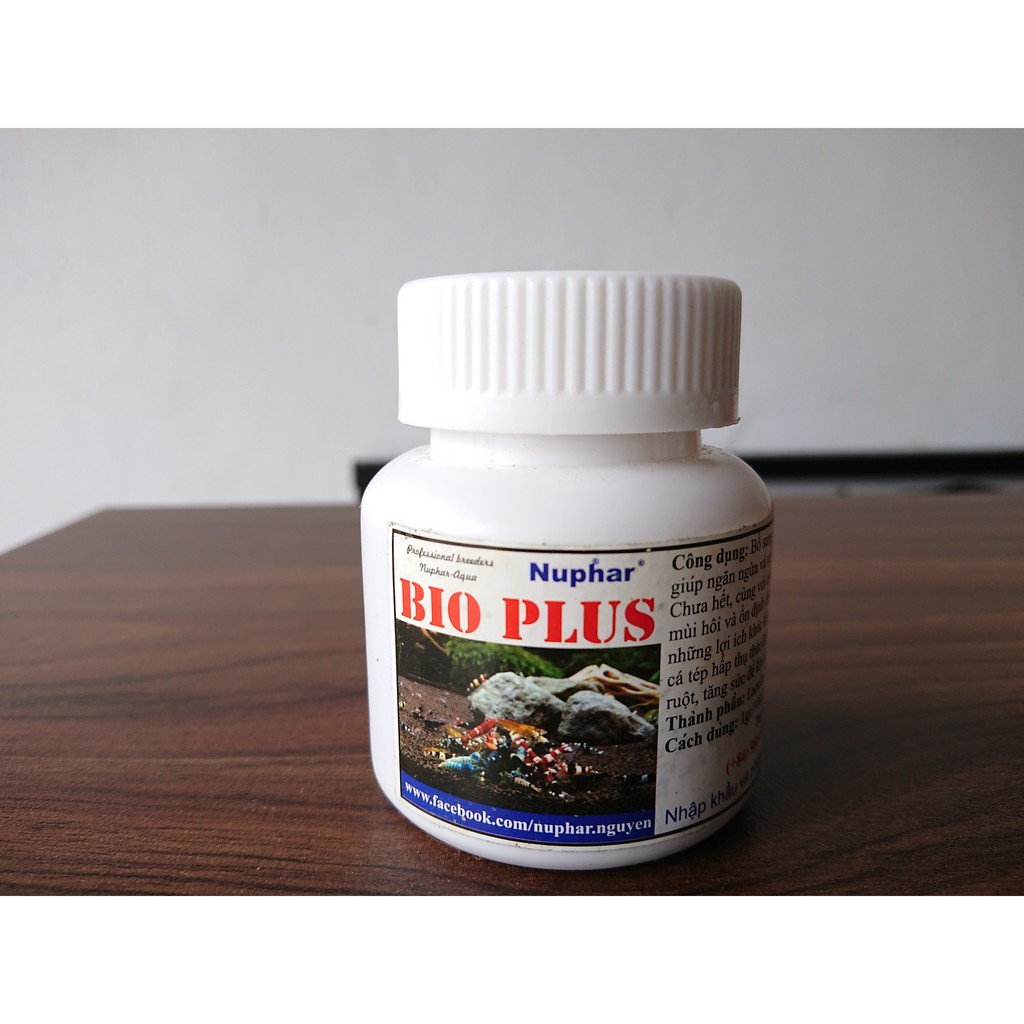 Nuphar bio plus - men tiêu hoá - khử độc dành cho cá tép