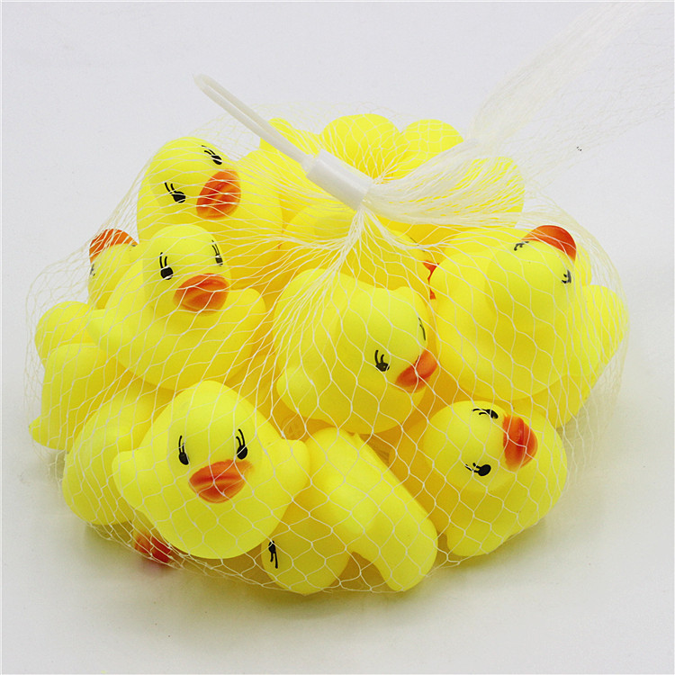 Combo 20 chú vịt đồ chơi dùng trong phòng tắm cho bé- Đồ chơi nhà tắm- Vịt bóp bíp bíp