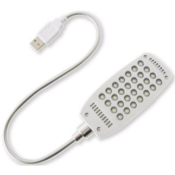Đèn led cổng usb 28 bóng gắn laptop sạc dự phòng tiện lợi mang theo