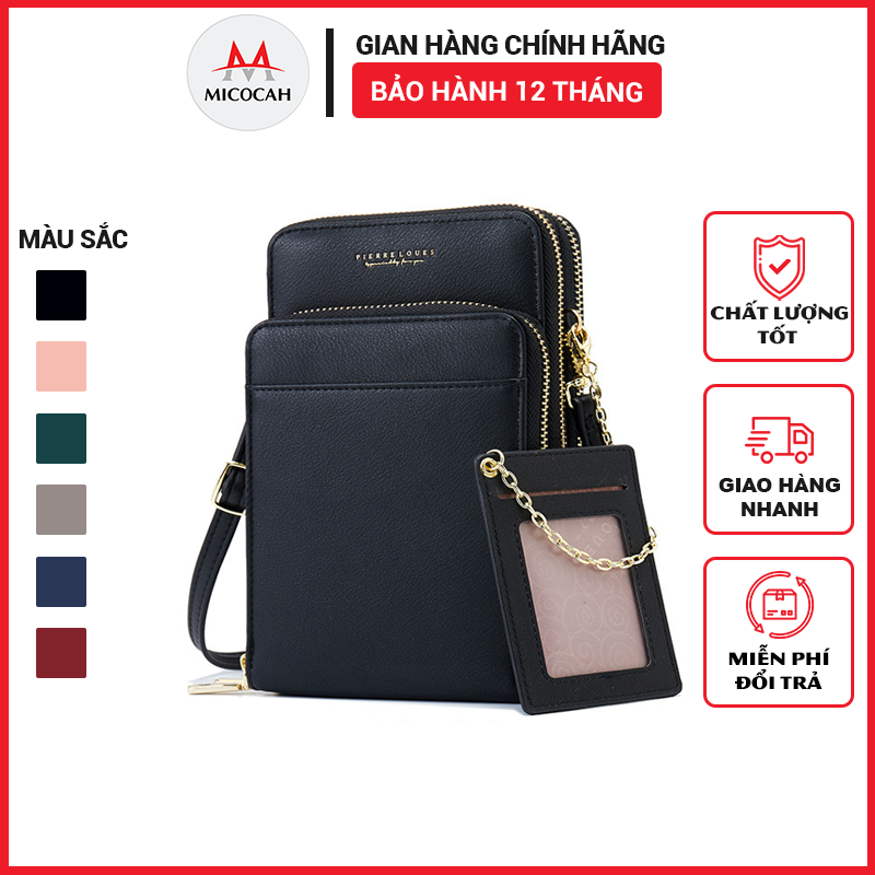 Túi đeo chéo nữ đựng điện thọai forever young dáng vuông nhiều ngăn đựng chất bền đẹp fy15 - micocah mall