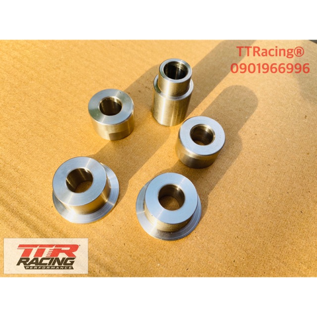 Cục Căn Bánh Trước Sau, Cục Căn Cùi Dĩa Inox 304 Không Gỉ Sét Suzuki Raider Satria Fu Fi