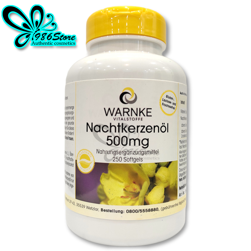 Tinh Dầu Hoa Anh Thảo Của Đức Warnke Nachtkerzenol 500mg