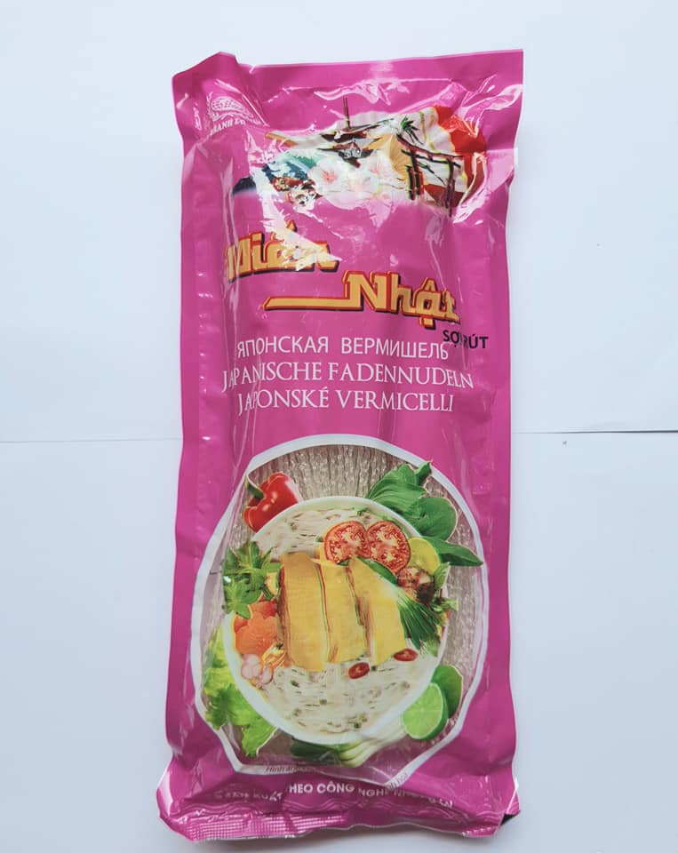 Miến Nhật Sợi Rút  từ tinh bột dong sợi miến dai dẻo ngon phù hợp cho mọi bữa ăn