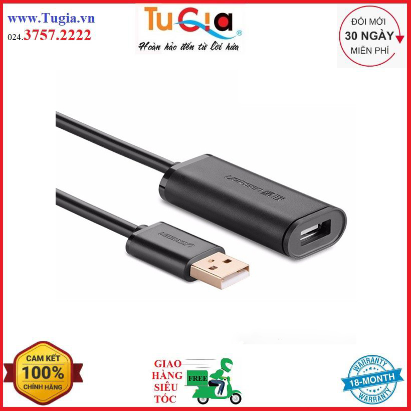Cáp nối dài ugreen usb 2.0 10325 - hàng chính hãng