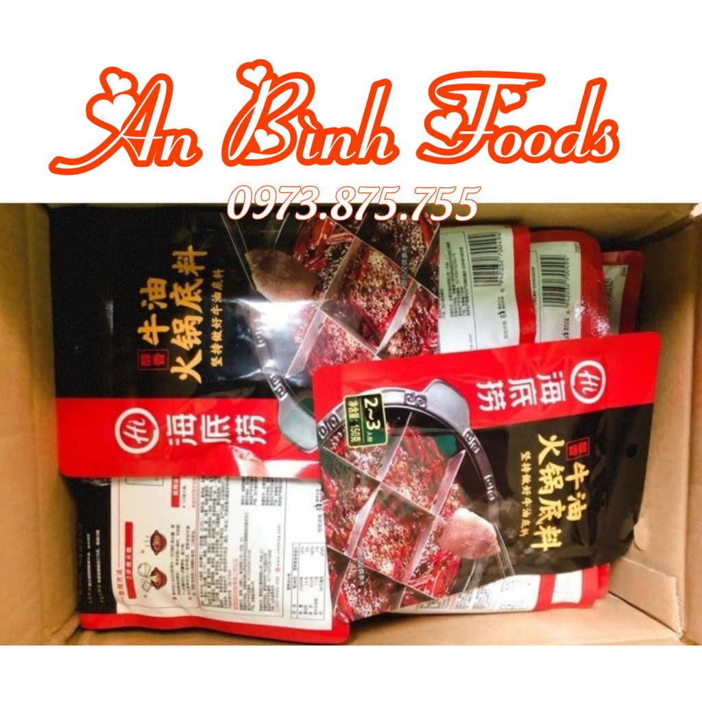 Cốt lẩu Haidilao Size lớn hơn