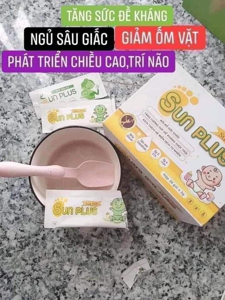 sữa non sunplus - Tăng sức đề kháng và hệ miễn dịch cho trẻ