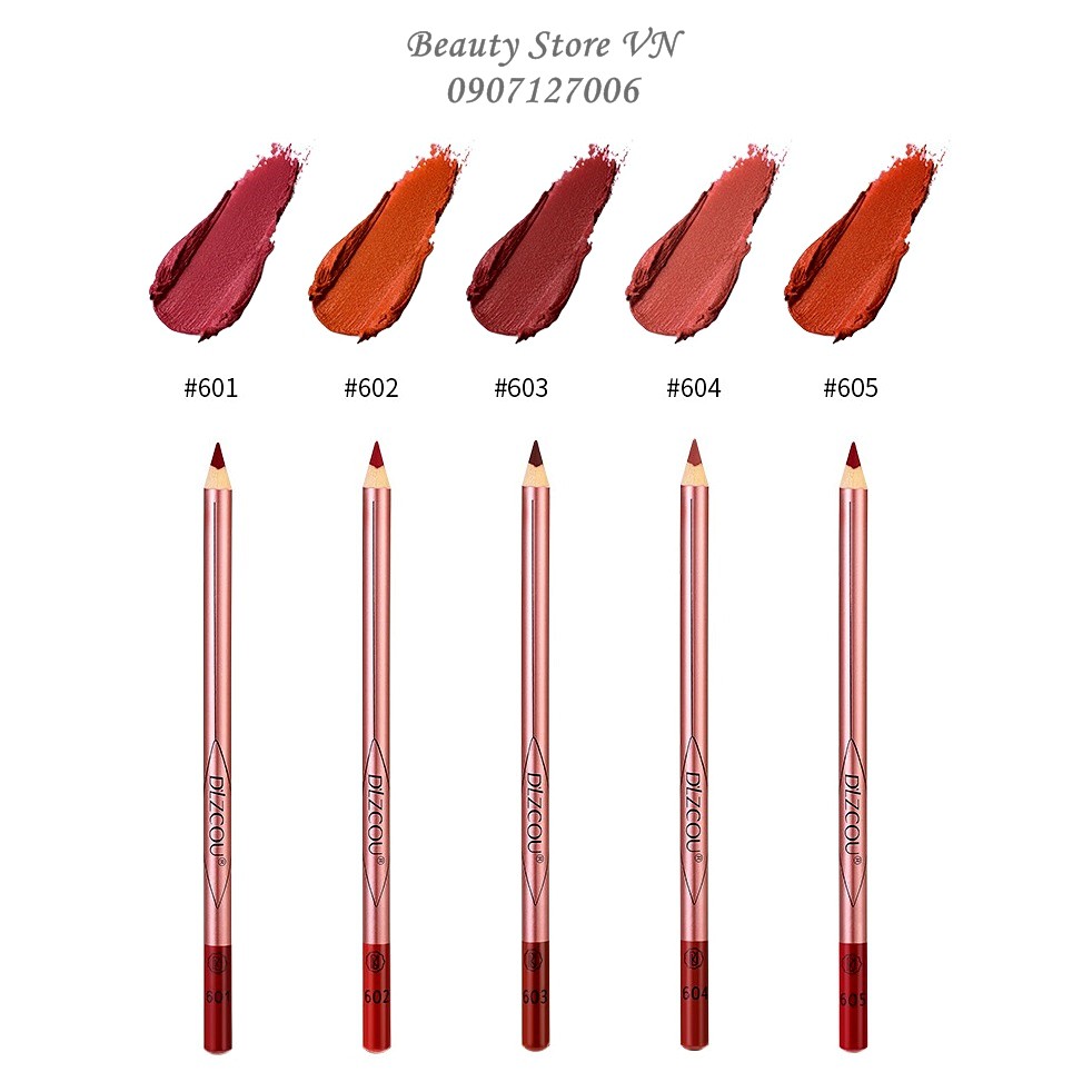 [FREESHIP💋] Chì Kẻ Viền Môi Kèm Đồ Chuốt Lâu Trôi