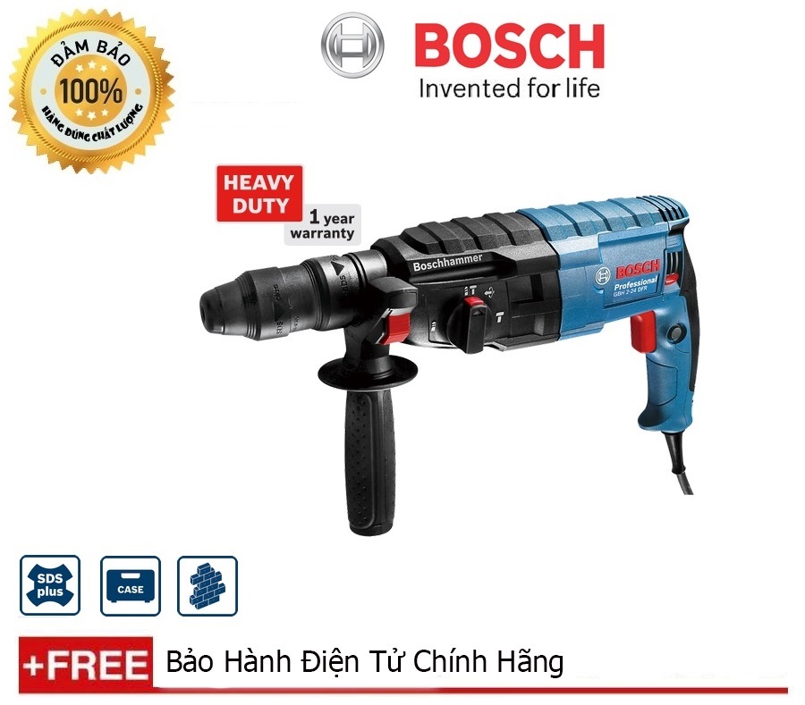 Máy khoan bê tông bosch gbh 2-24 dfr