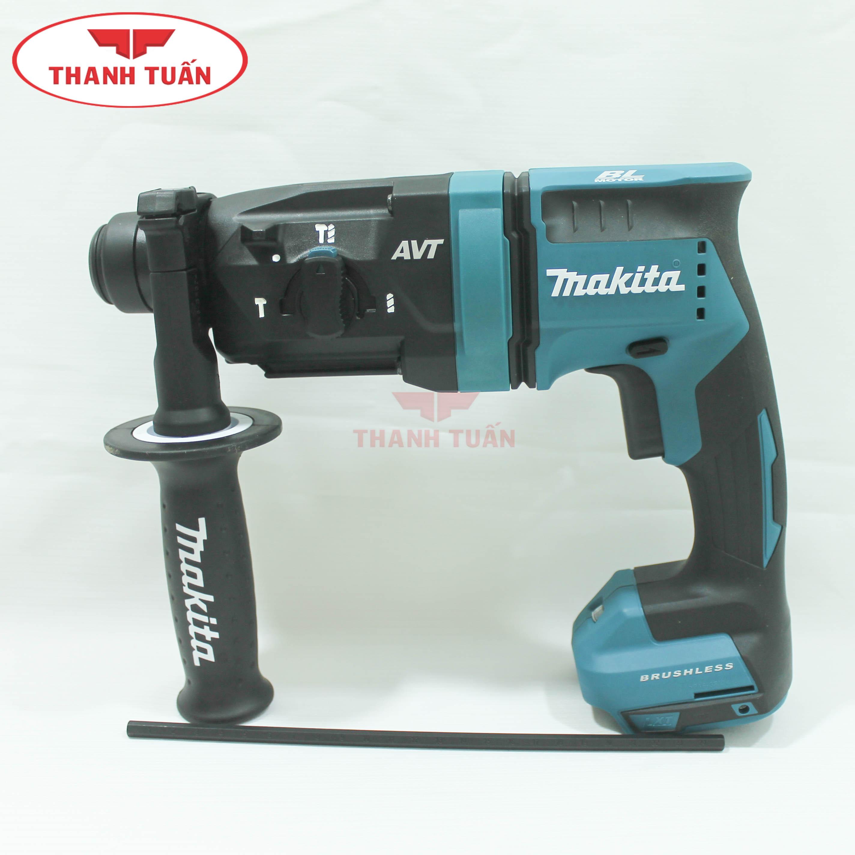 Máy khoan bê tông 3 chức năng makita dhr182z 18v blmotor