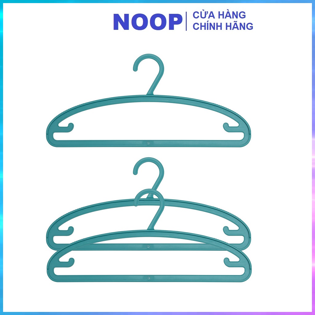 Bộ 3 móc nhựa treo quần áo người lớn tiện dụng KEA