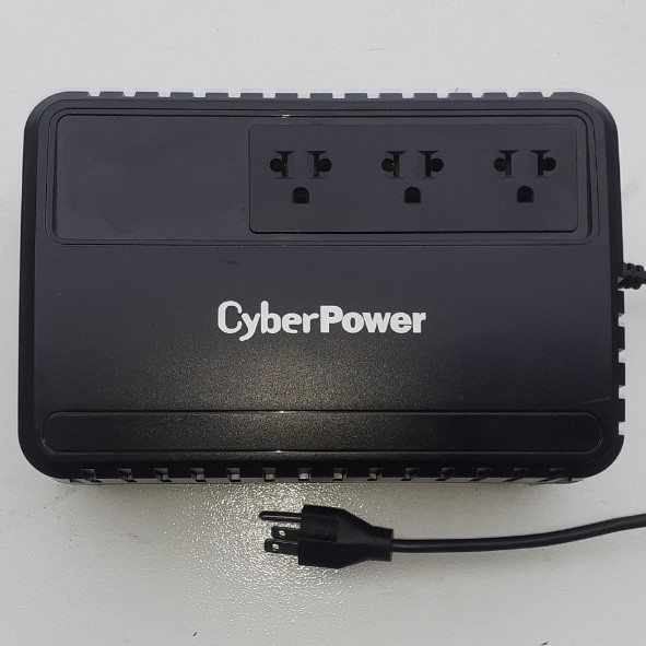 [HCM]CyberPower 600VA - Bộ lưu điện (UPS) 600VA/360W (Like New gồm ắc quy - BH: 12 tháng)