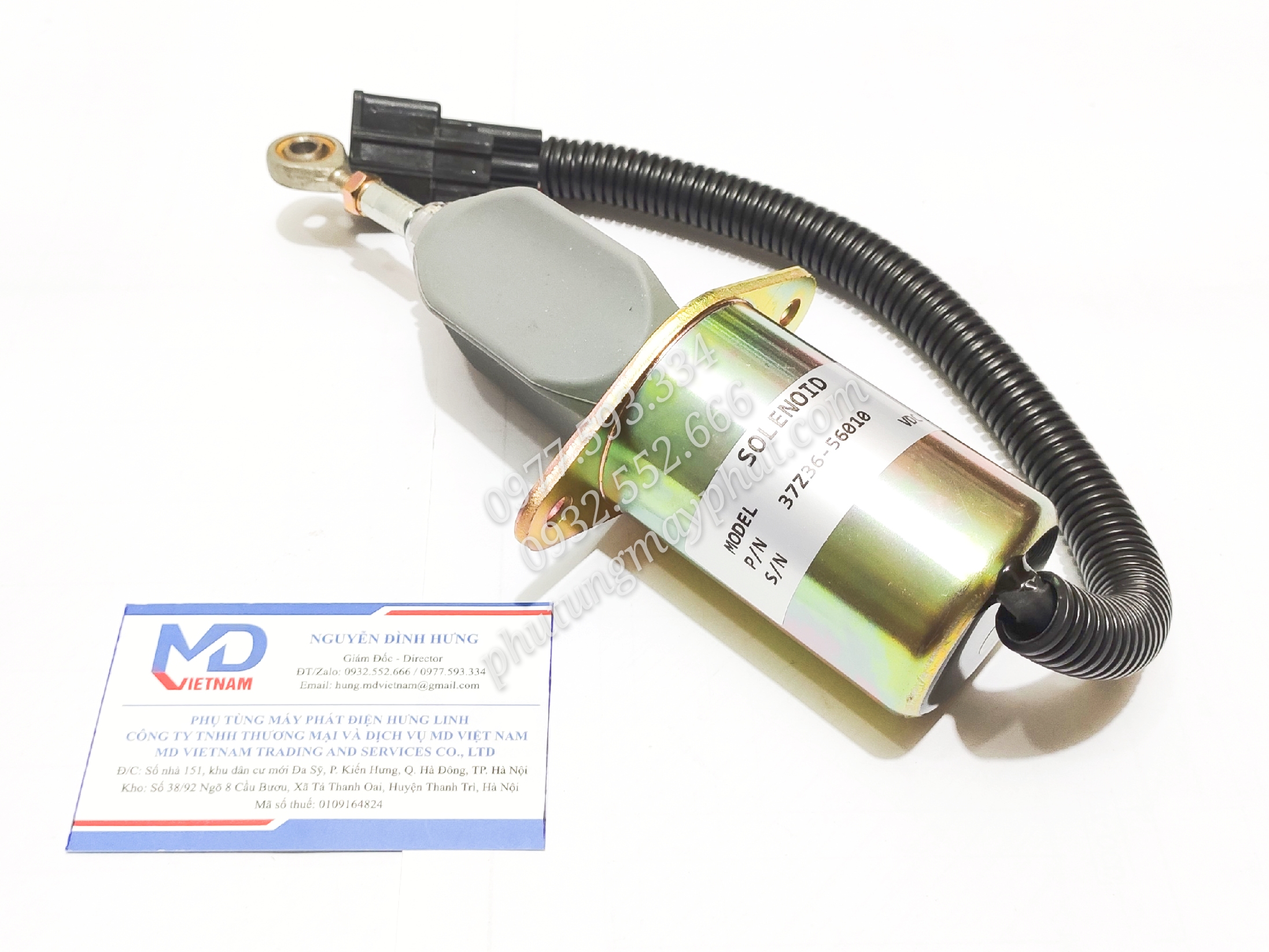 Solenoid tắt máy 37z36-56010, c3977620 - 37z36-56010 12v